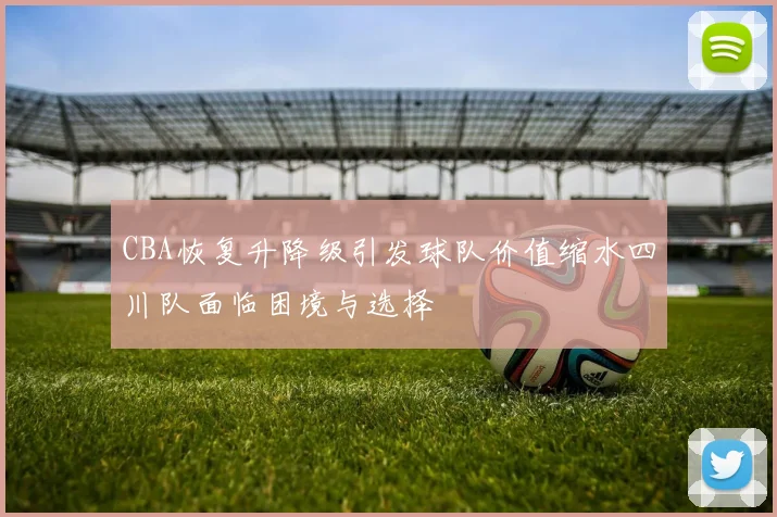 CBA恢复升降级引发球队价值缩水四川队面临困境与选择